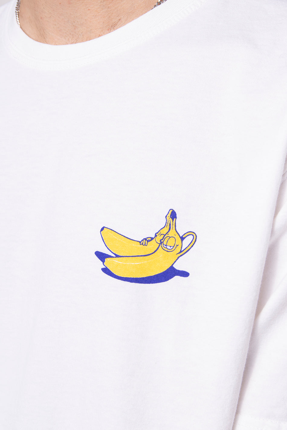 Camiseta Washed Banana White