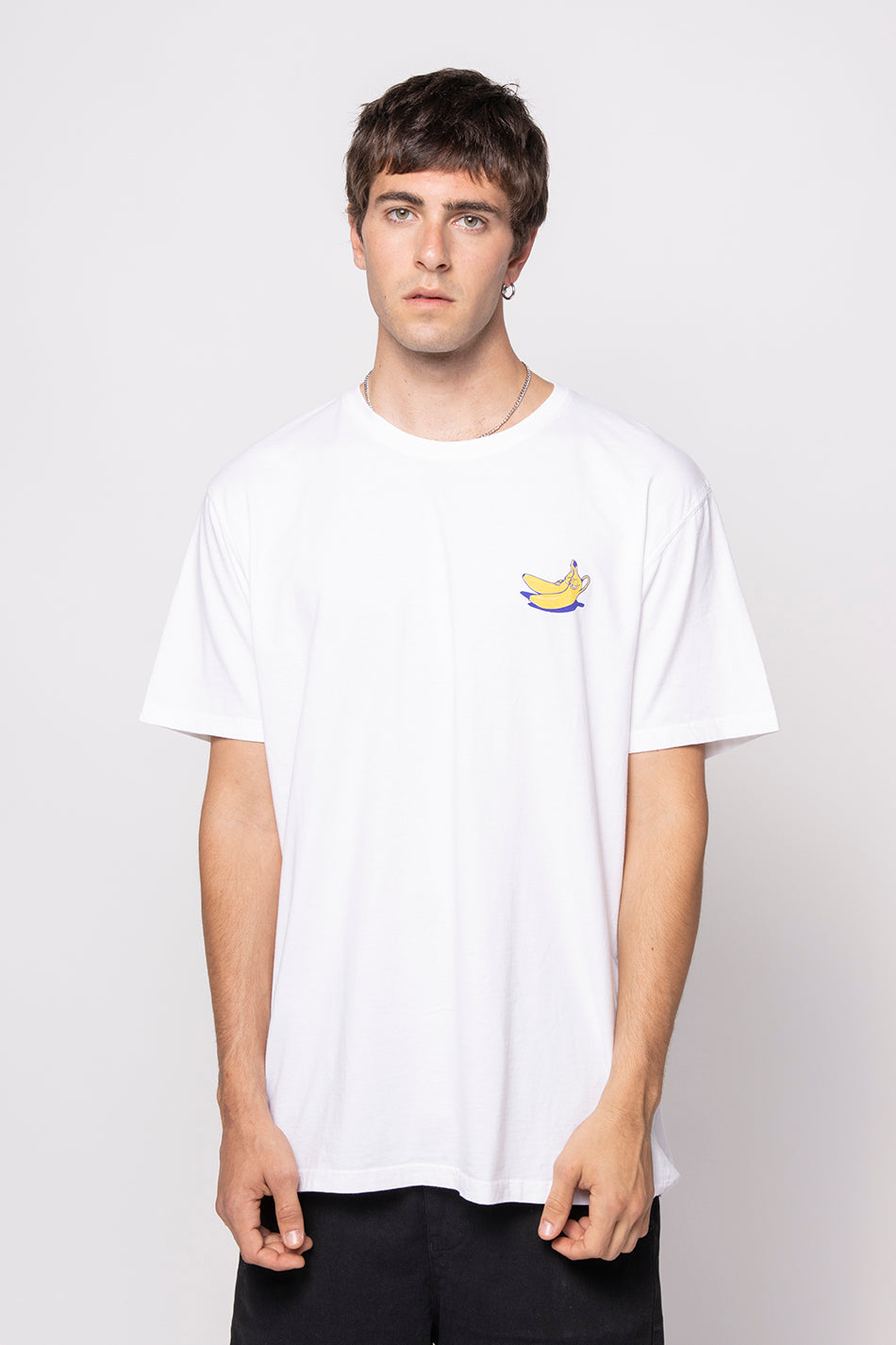 Camiseta Washed Banana White