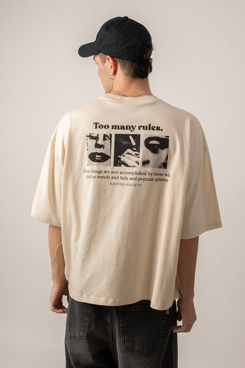 Too Many Rules Stone T-shirt