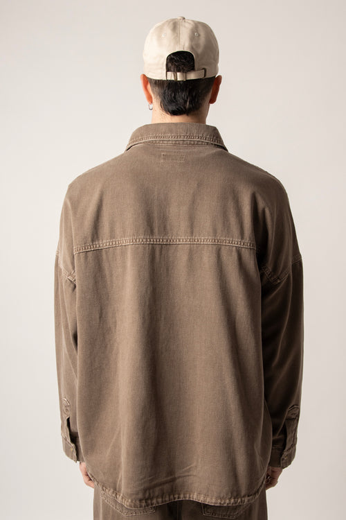 Menkes Washed Brown Shirt