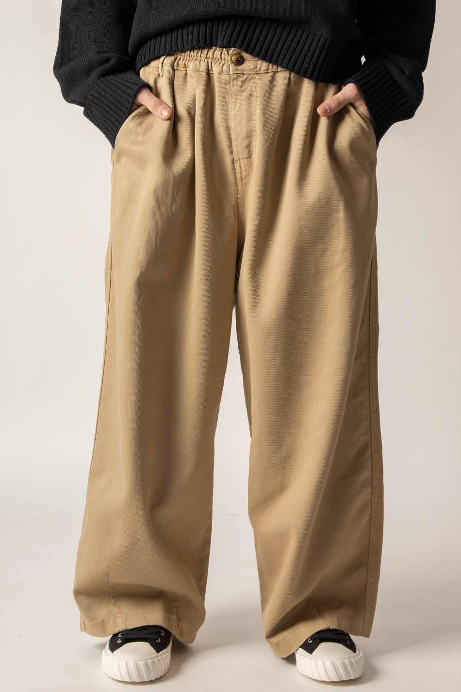 Pantalón Dandy Wide Leg Camel