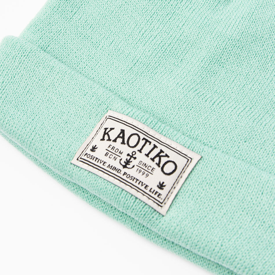 Gorro Kaotiko Pastel Ancla Menta