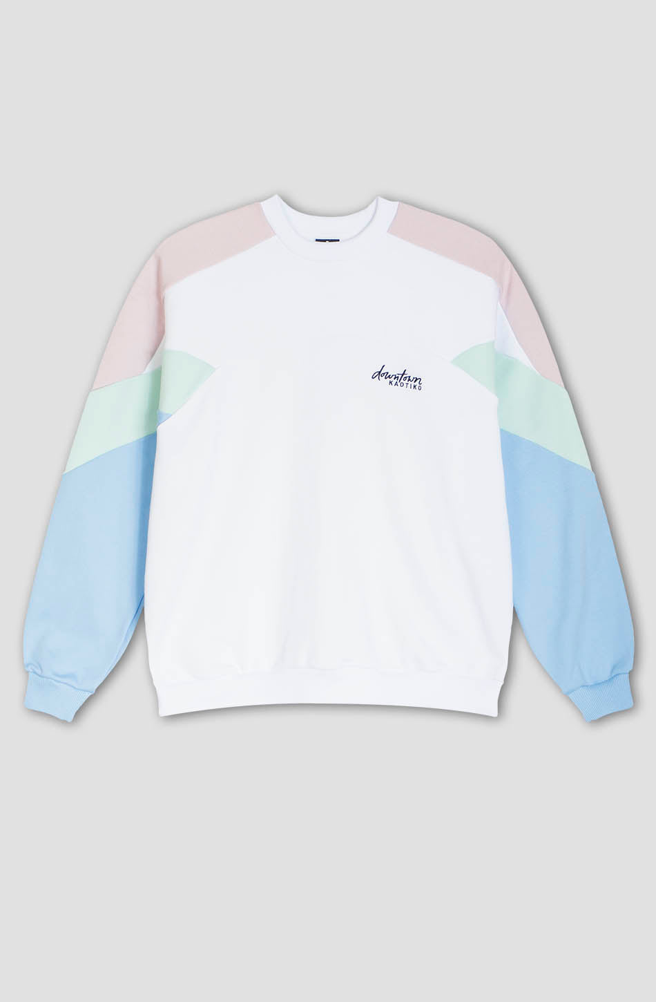 Eline White/Pink Sweatshirt