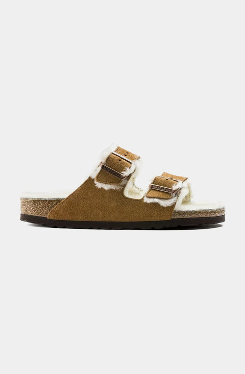 Birkenstock Arizona Leather Mink Sandals