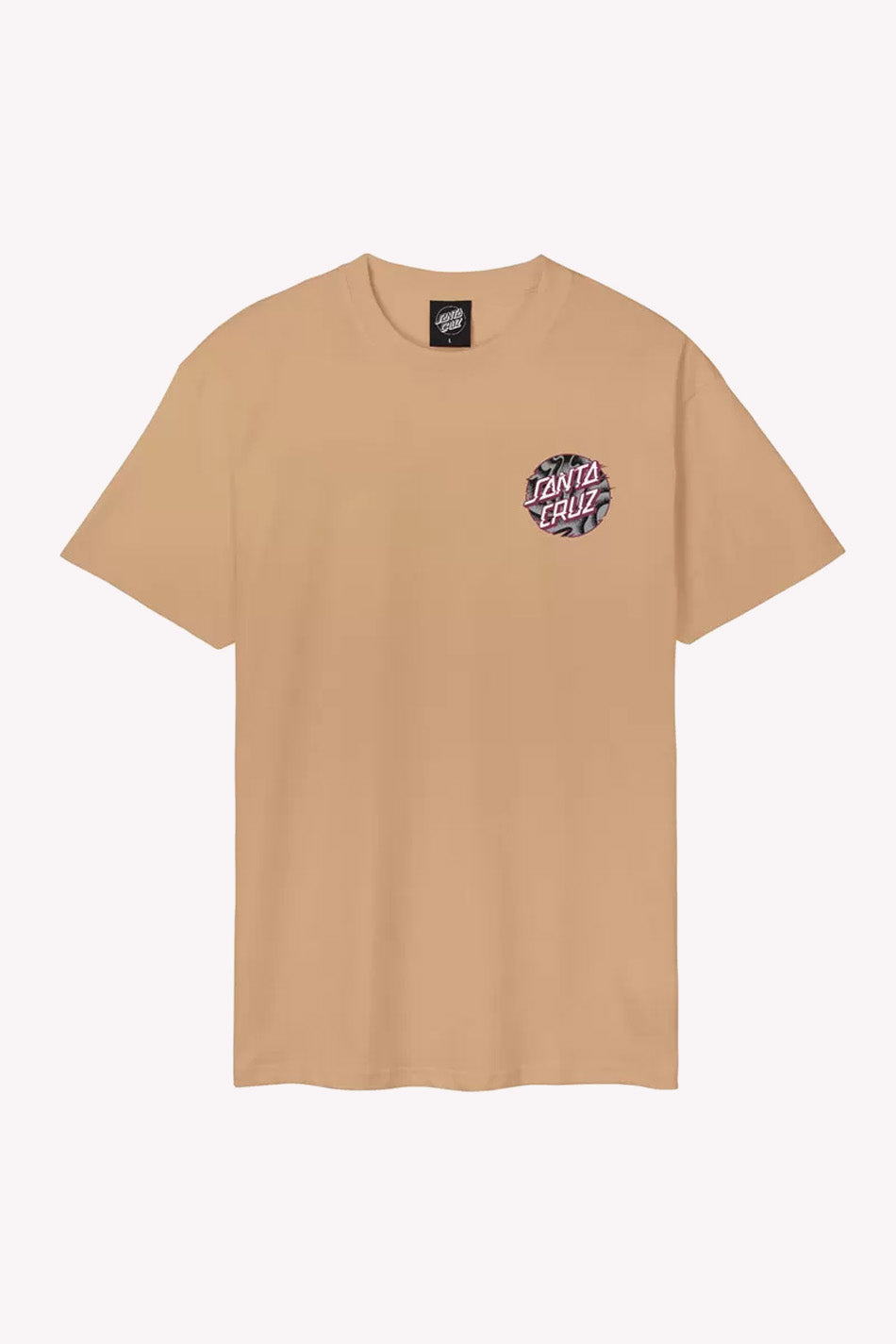 Camiseta Santa Cruz Vivid Slick Dot Taupe