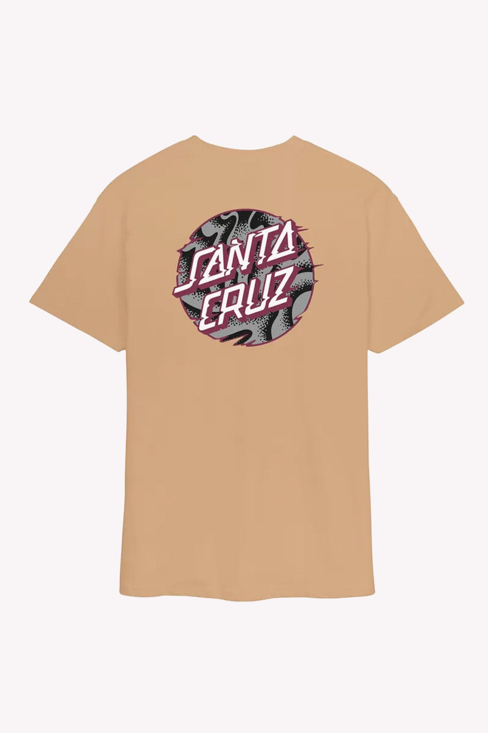 Camiseta Santa Cruz Vivid Slick Dot Taupe