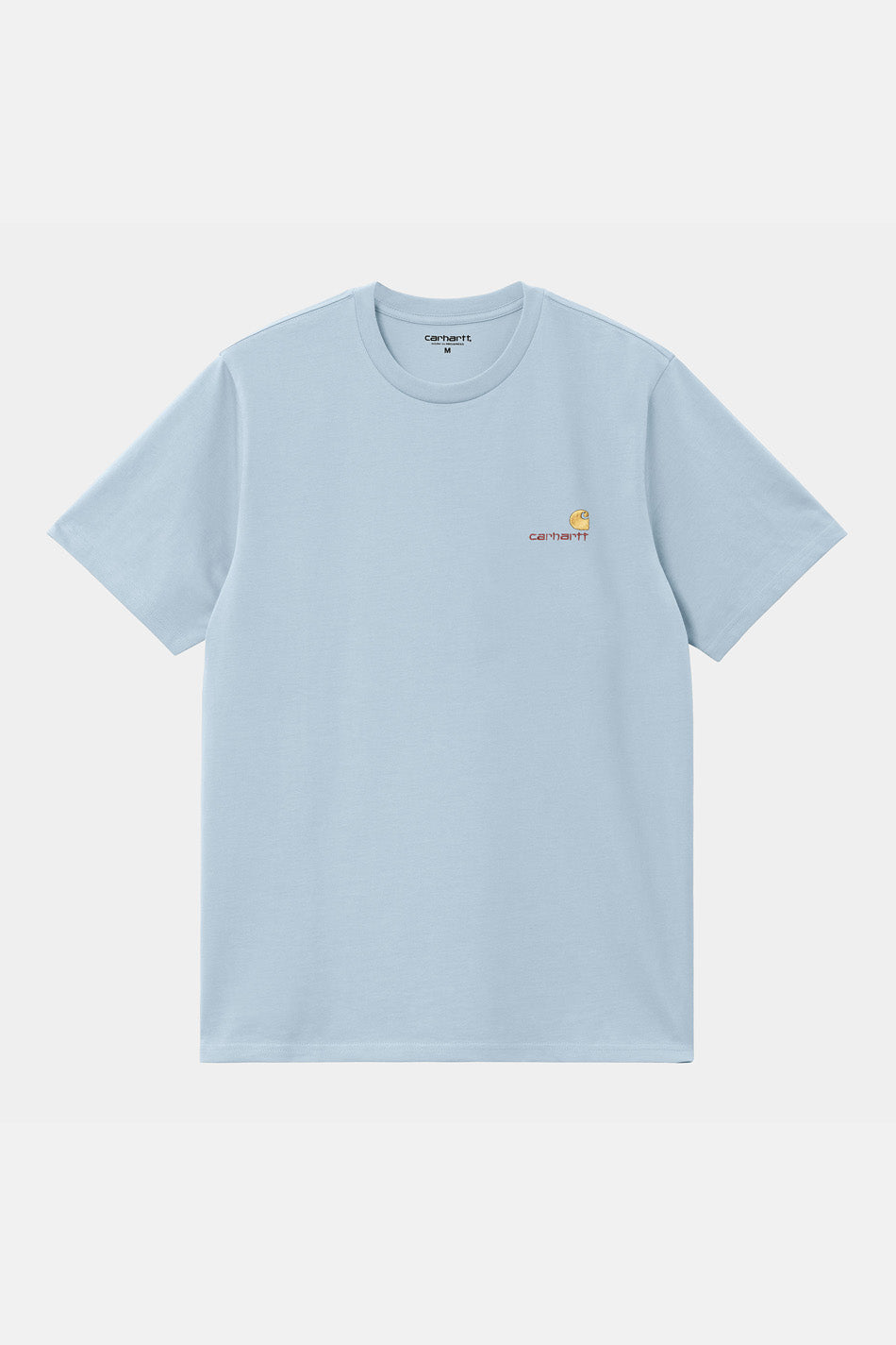 Camiseta Carhartt WIP American Script Frosted Blue