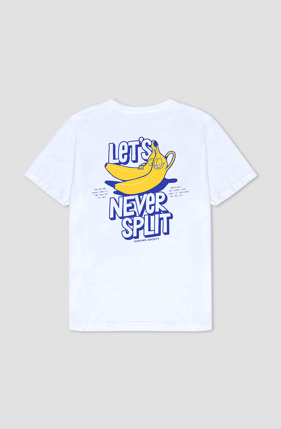 Camiseta Washed Banana White