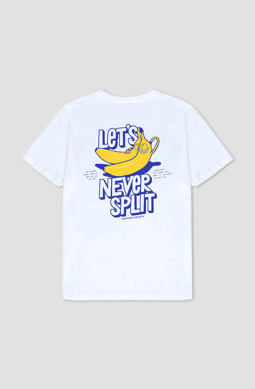 Camiseta Washed Banana White