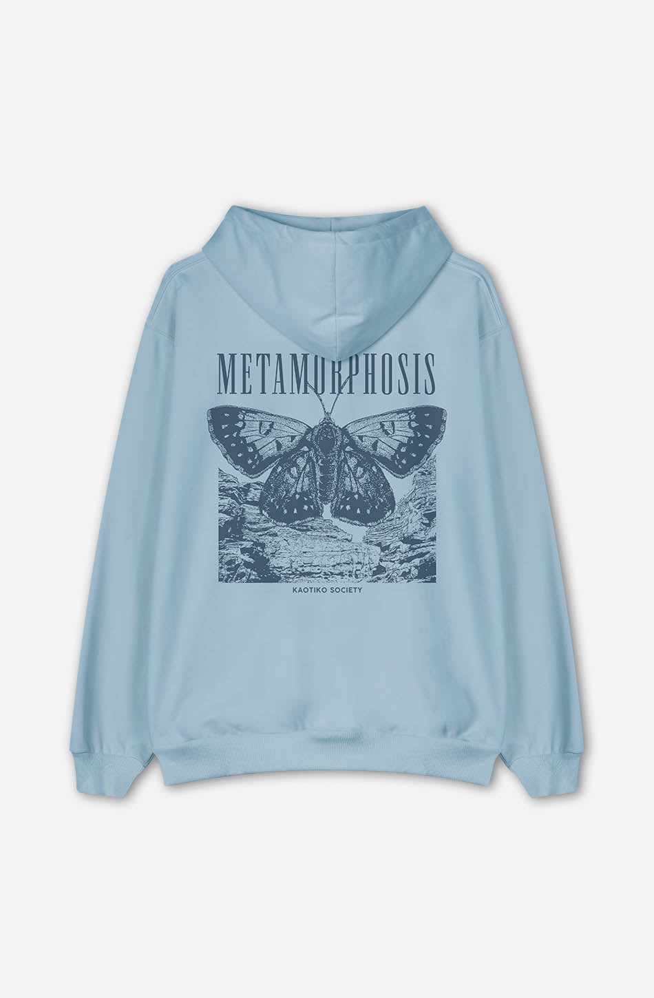 Washed Metamorphosis Blue Fly Sweatshirt