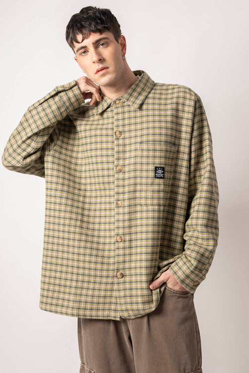 Camisa Helsinki Checked Green