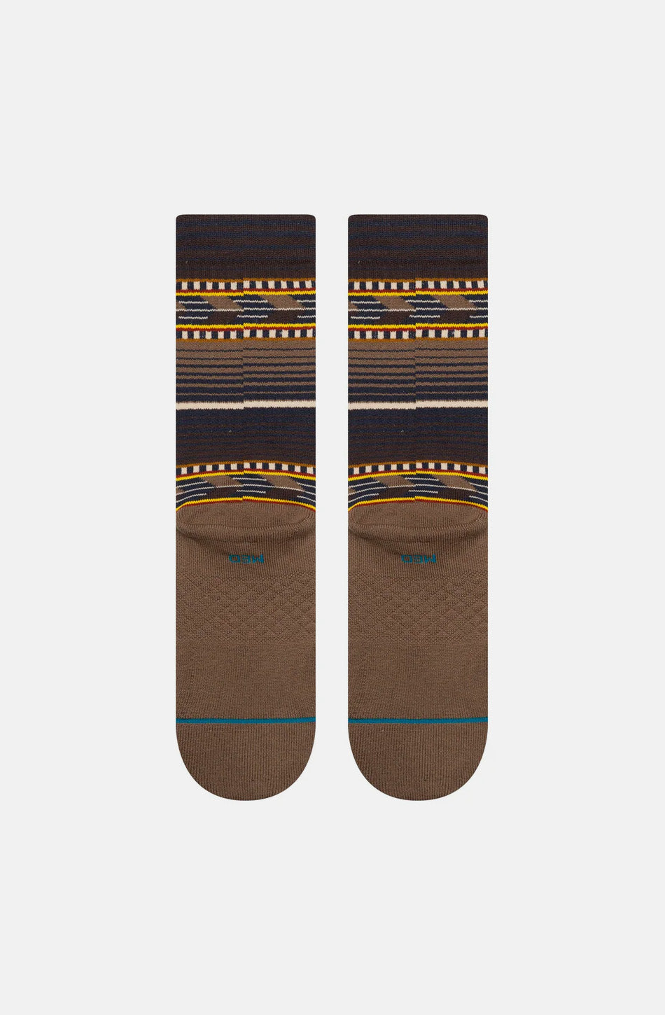 Calcetines Stance Cedar Rock Crew Brown