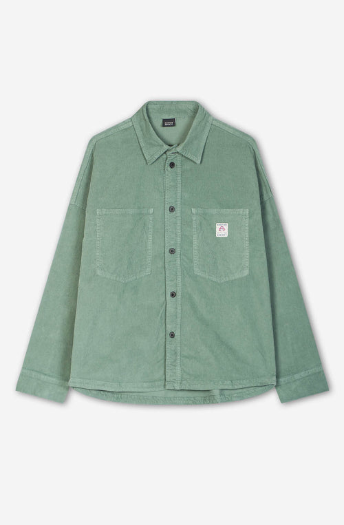 Corduroy Mushroom Fresh Green Shirt