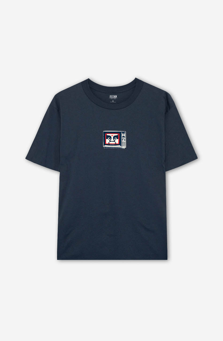 Camiseta Obey Tv Navy