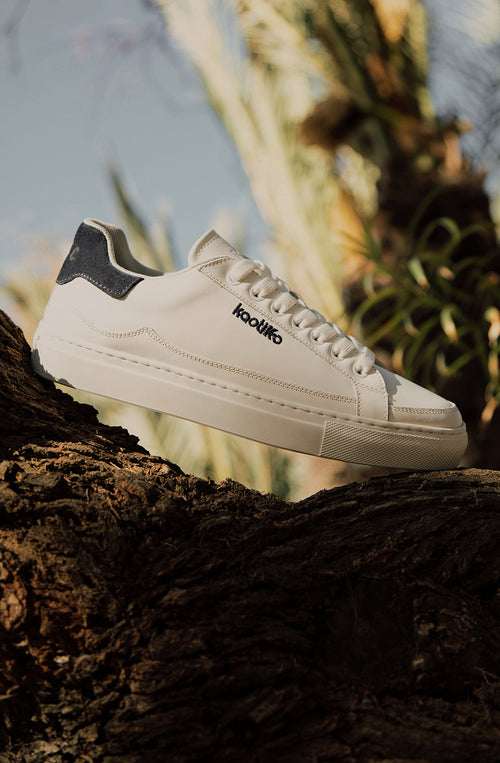 ACBC x Kaotiko White / Blue Sneakers