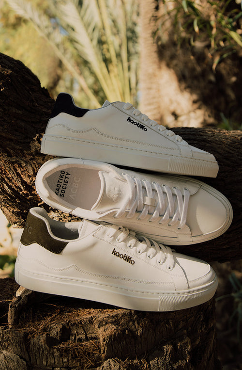 ACBC x Kaotiko White / Green Sneakers