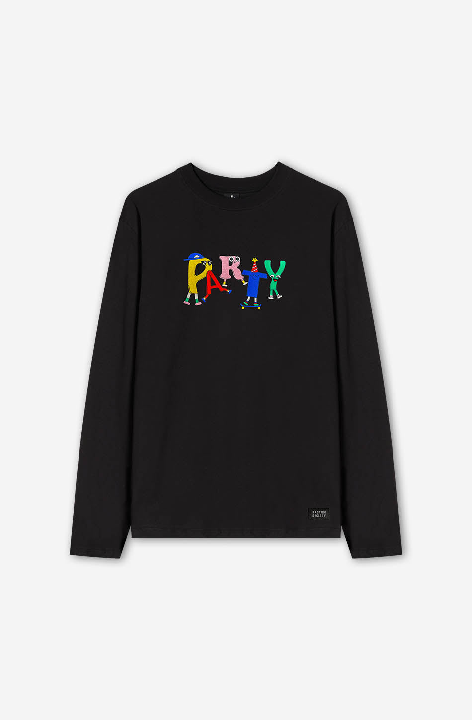 Camiseta Oversize Party Black