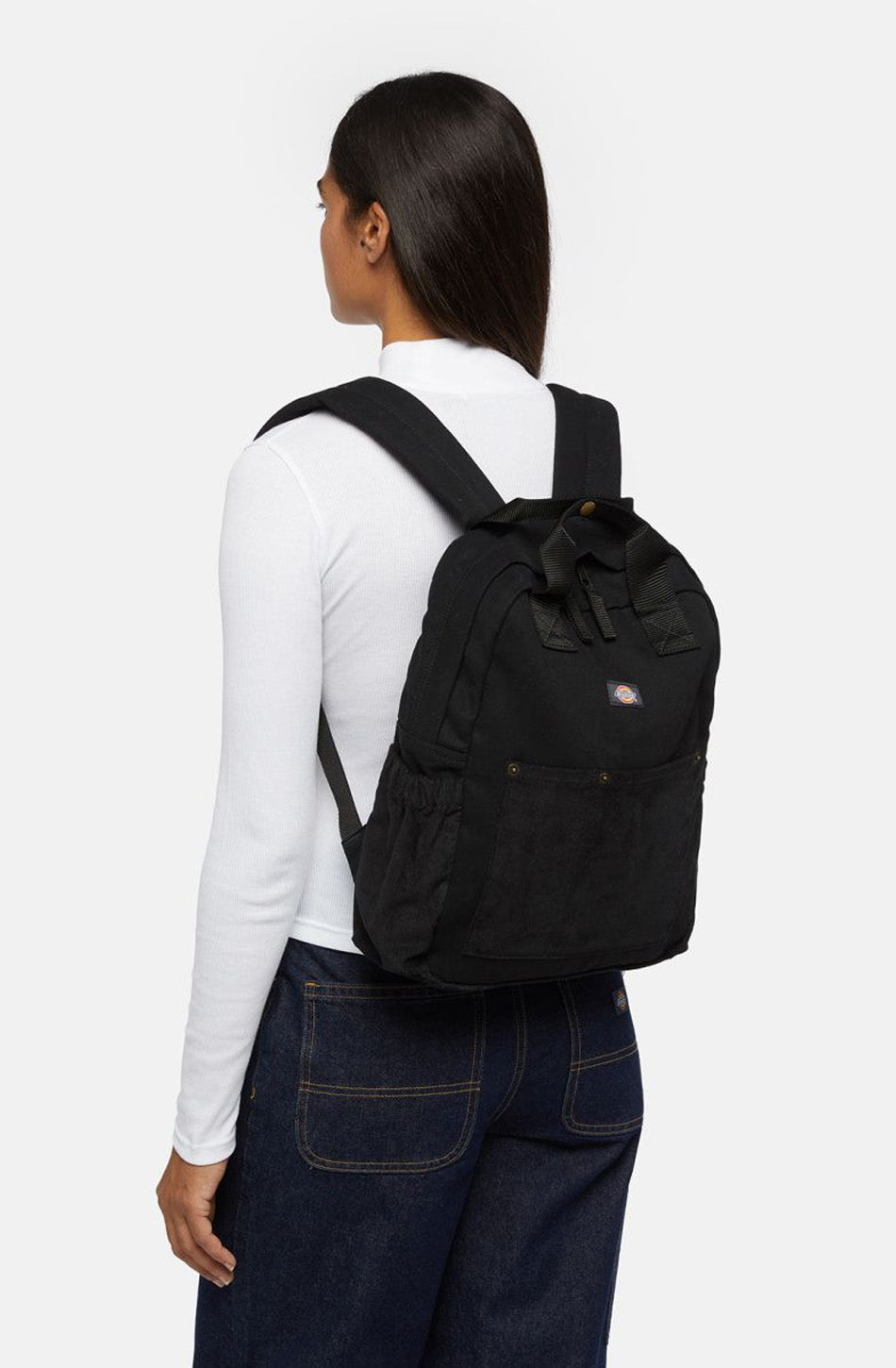 Dickies Corduroy Black Backpack