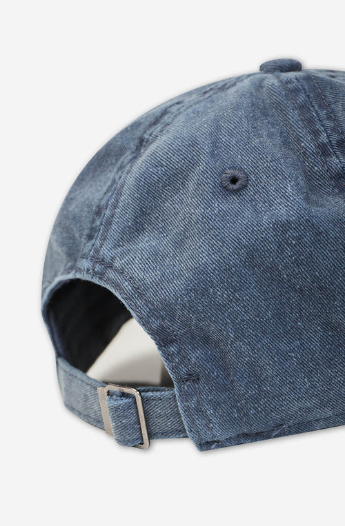 Washed World Navy Cap