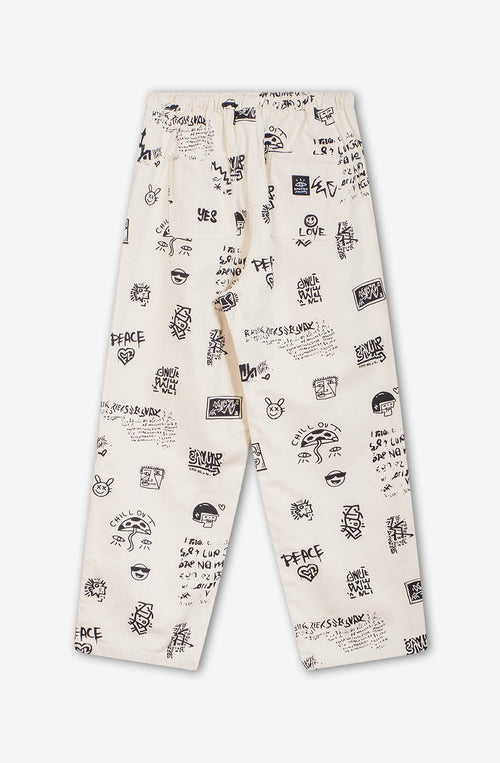 Pantalón Skate Belf Urban Ivory