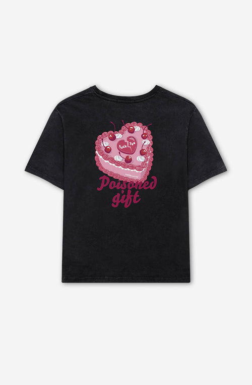 Washed Poisoned Gift Black T-Shirt