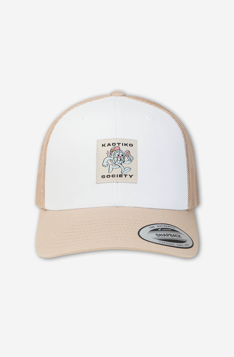 Trucker World Khaki/White Cap