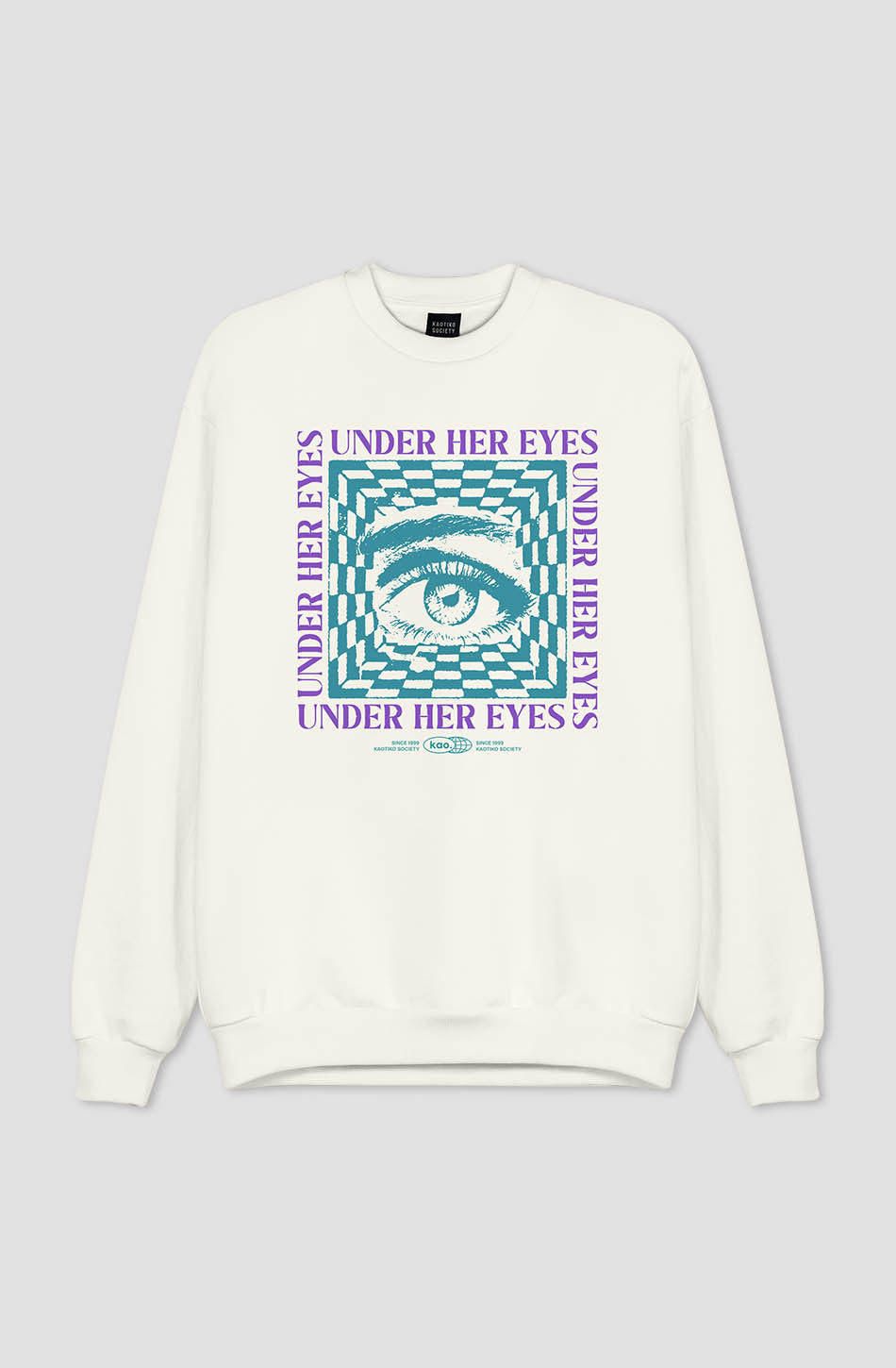 Under Her Eyes Ivory Sweatshirt