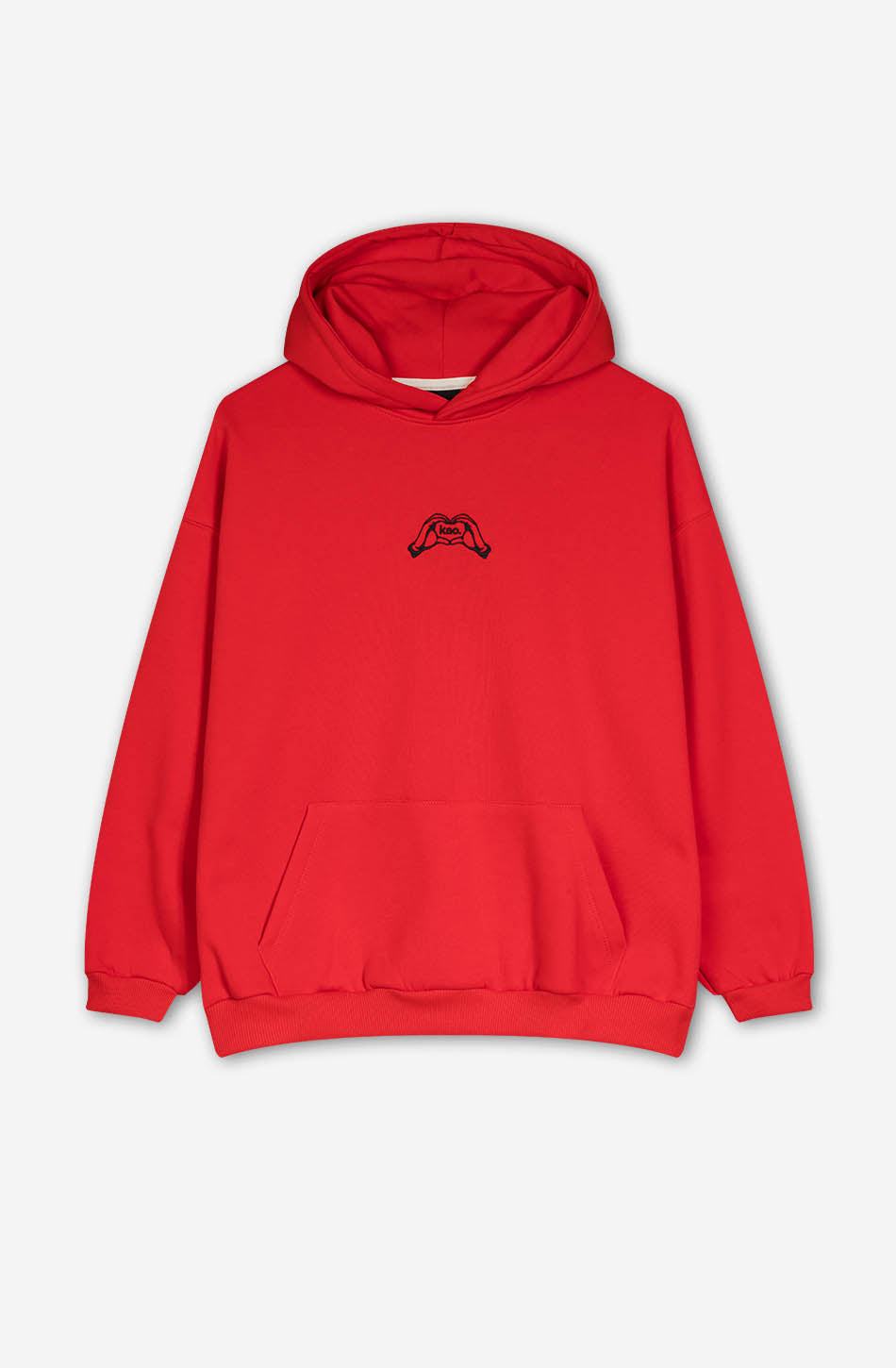 Heart Hand Kao Red Sweatshirt