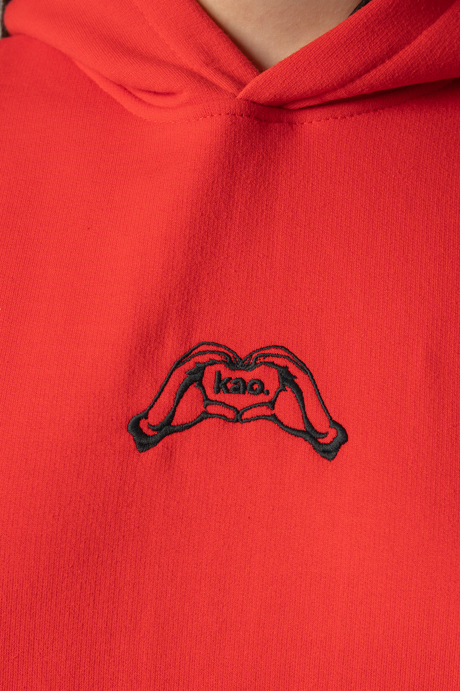 Sudadera Heart Hand Kao Red