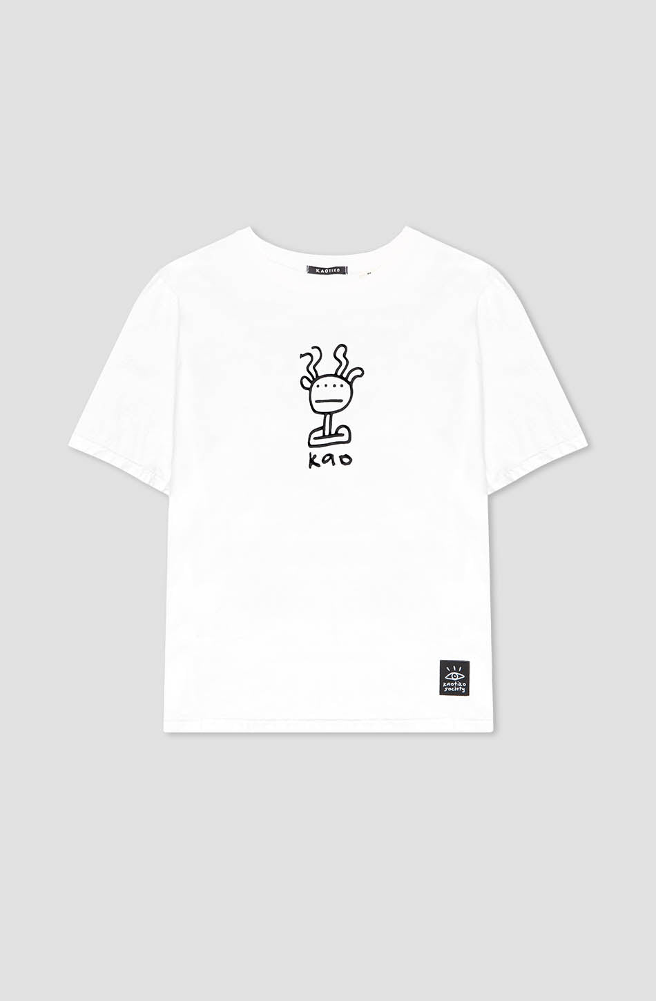 Washed Boy Eye White T-shirt