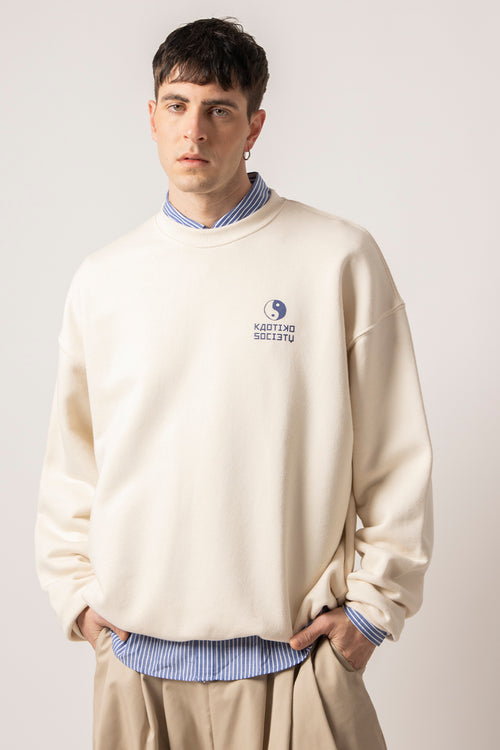 Sudadera Yakisoba Lovers Organic Cotton Ivory