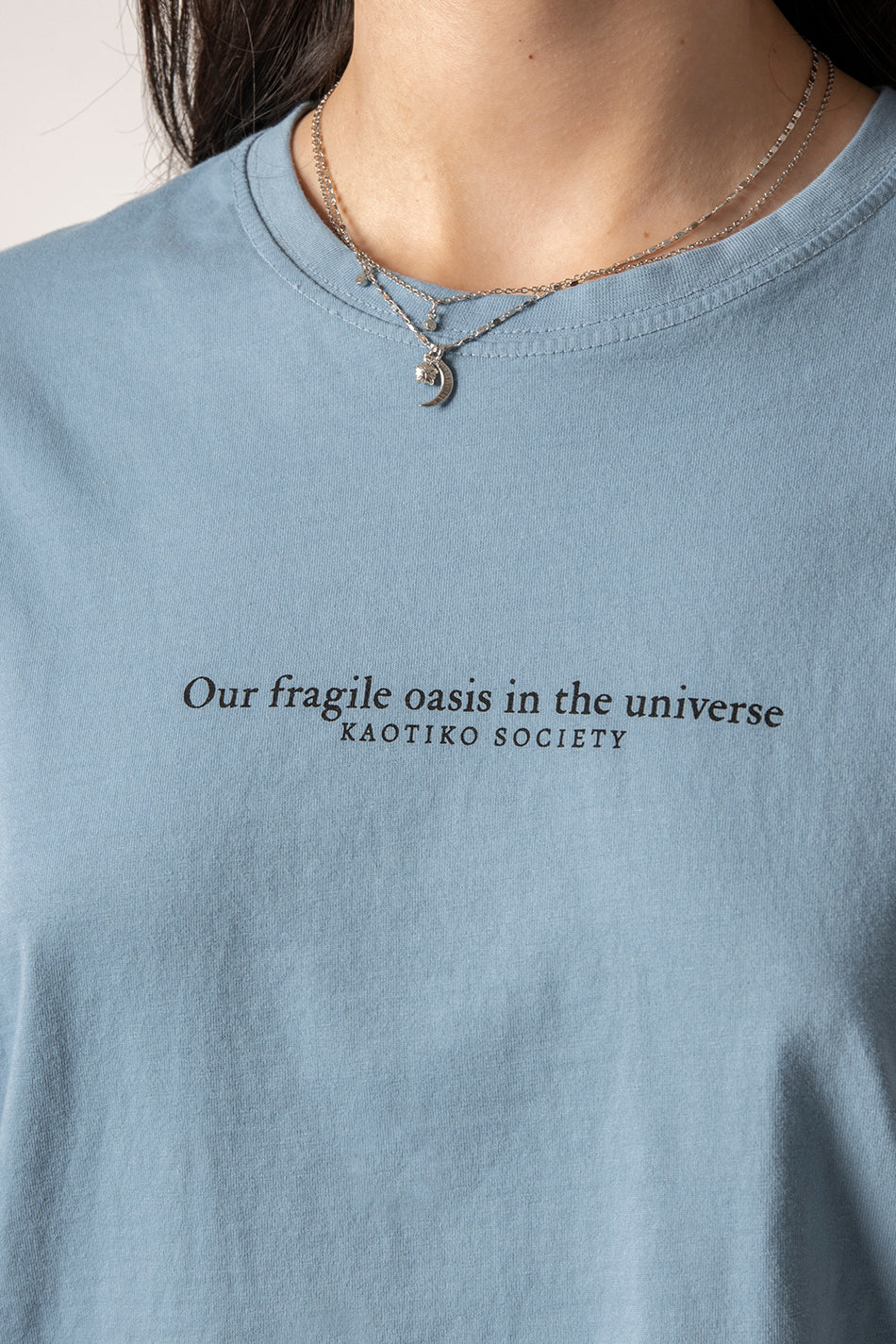 Washed Oasis Bluefly T-Shirt