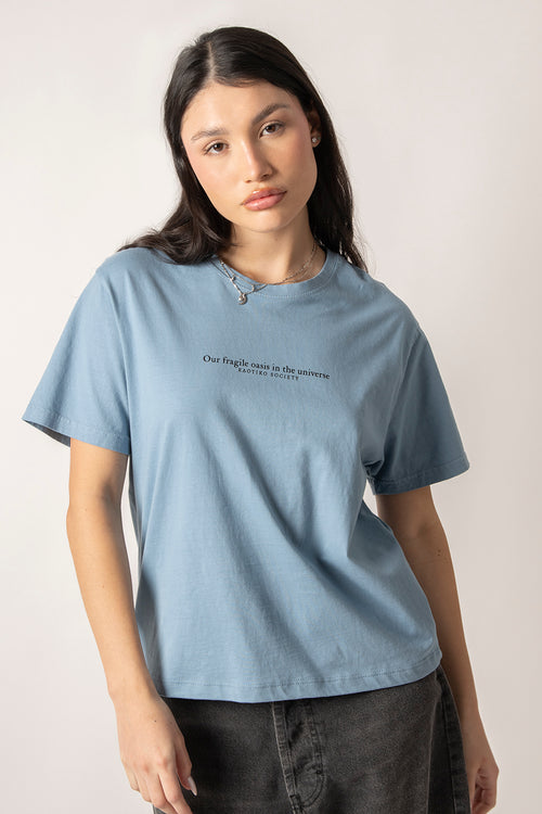 Washed Oasis Bluefly T-Shirt