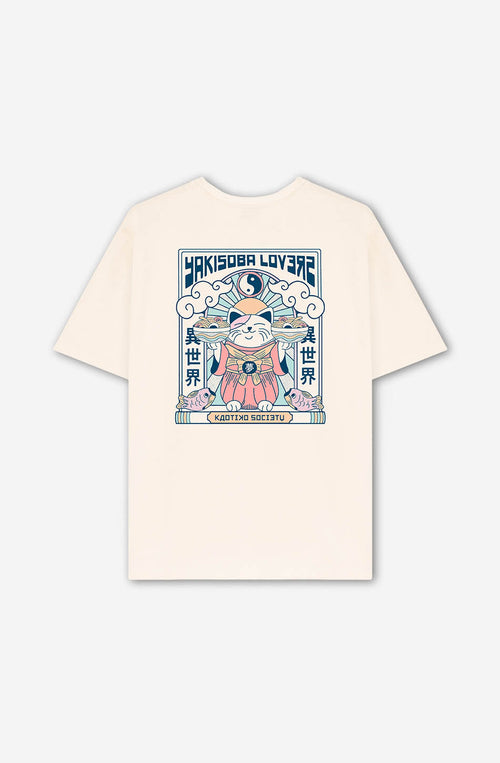 Camiseta Yakisoba Lovers Organic Cotton Ivory