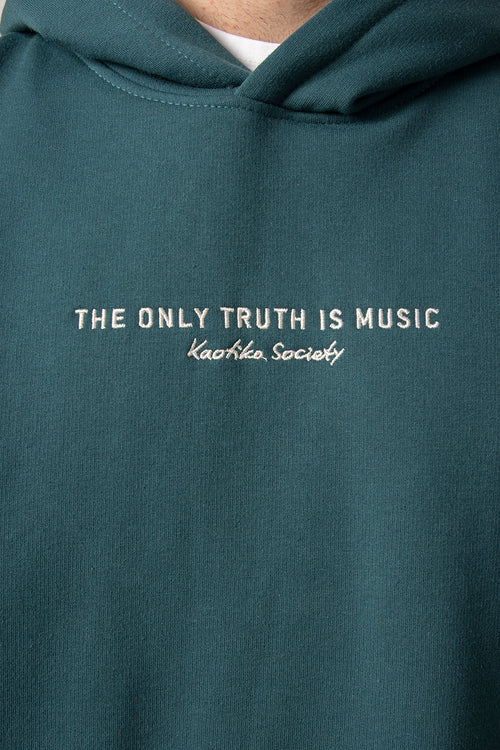 Sudadera The Only Truth Is Music Sage