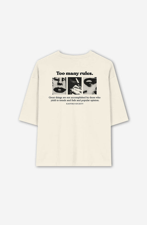 Too Many Rules Stone T-shirt