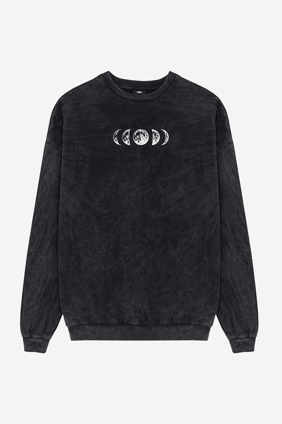 Sudadera Washed Hand Space Black