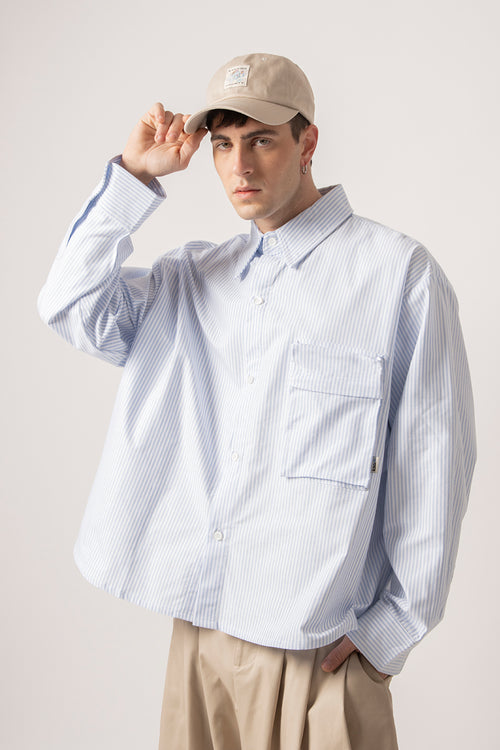 Blue/White Striped Loui Shirt