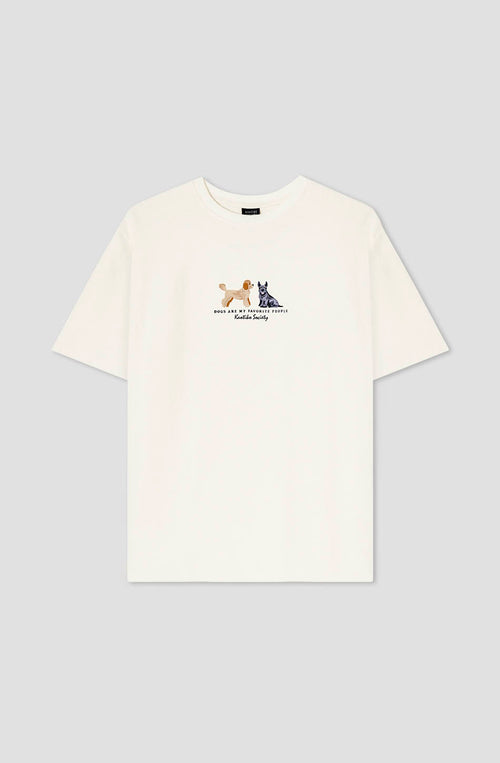 Washed Puppies Elliott Ivory T-shirt