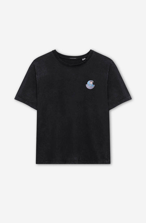 Washed Timeless Immensity Black T-shirt