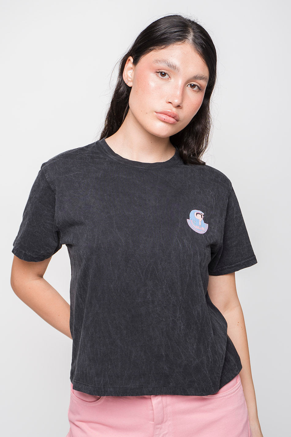 Camiseta Washed Timeless Immensity Black