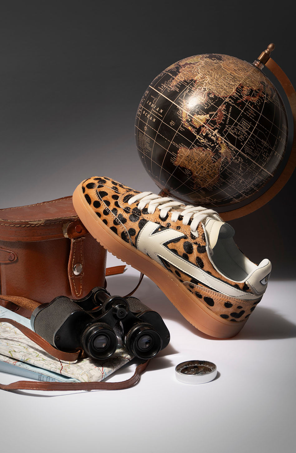 Kaotiko Boston V Leopard Sneakers