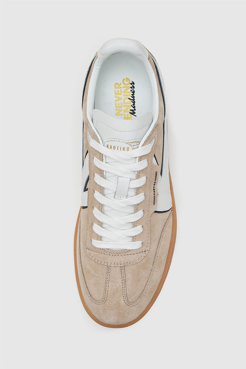 Kaotiko Boston V Suede Pale Sneakers