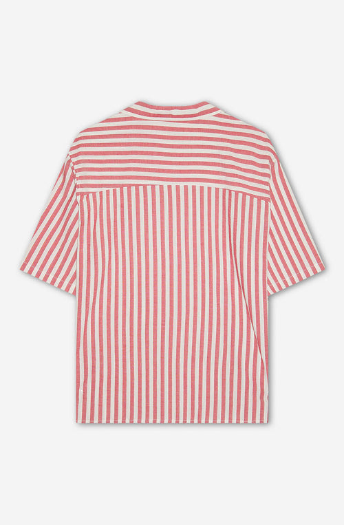 Red Ivory Stripes Sumo Shirt