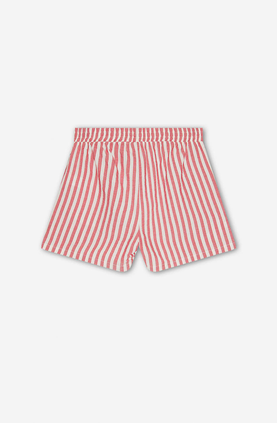 Short Red/ Ivory Stripes Sumo