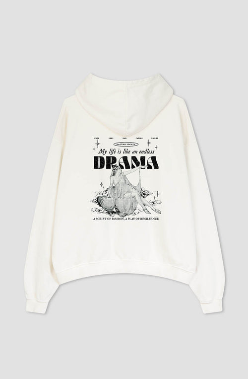 Washed Drama Ivory Sweatshirt