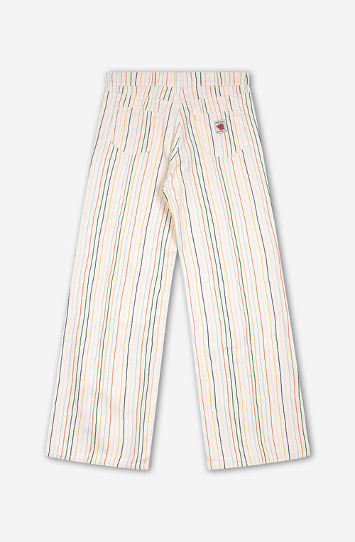 Apple Ivory Multi Strip Pants