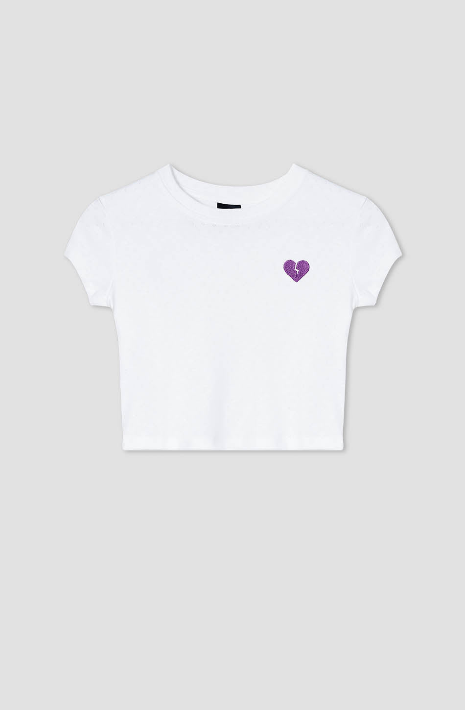 Camiseta Broken Heart White/ Mallow