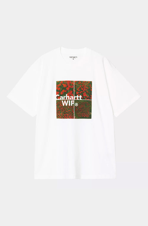 Carhartt WIP Valley Organic Cotton White T-shirt