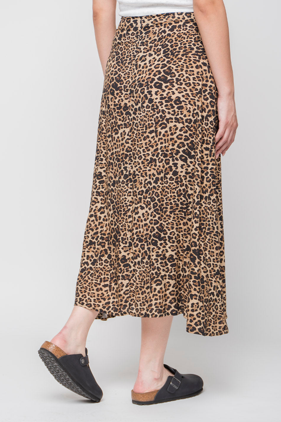 Falda Larga Leopardo